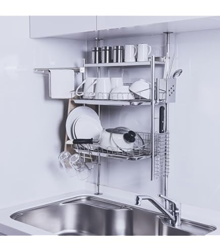 Amazon｜TUBASAN 公式ショップ 燕三条 水切りラック 突っ張り